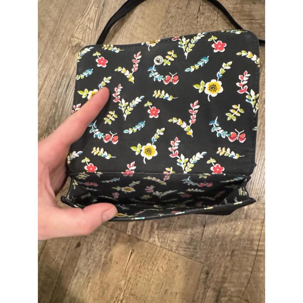 Vera Bradley Black Crossbody Wallet - Picture 3 of 5